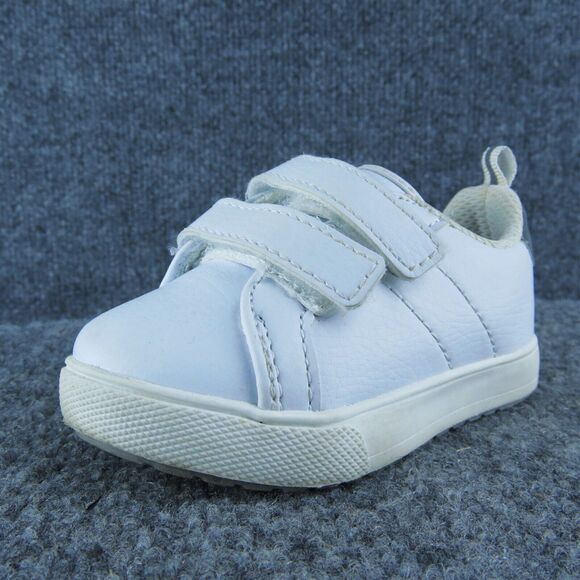 Wonder‎ Nation Unisex Sneaker Size T 4 Medium Shoes White Synthetic Hook & Loop - Picture 1 of 9